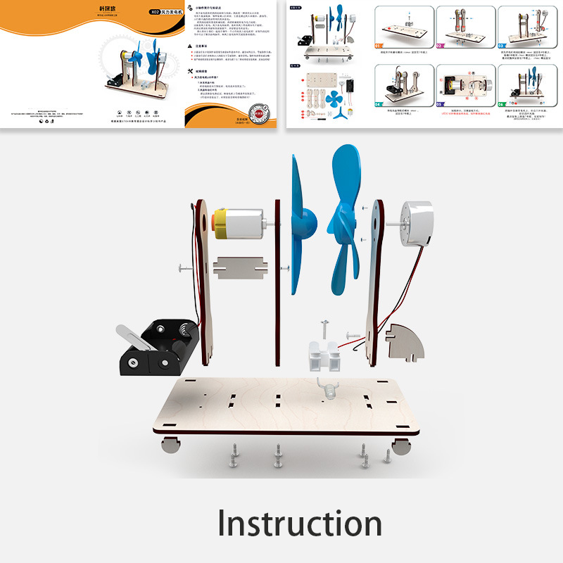 DIY Wind Driven Generator Mode - đánh giá và giá Science Project Kit
