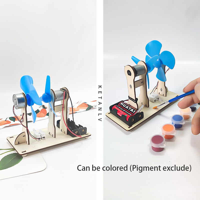 DIY Wind Driven Generator Mode - đánh giá và giá Science Project Kit