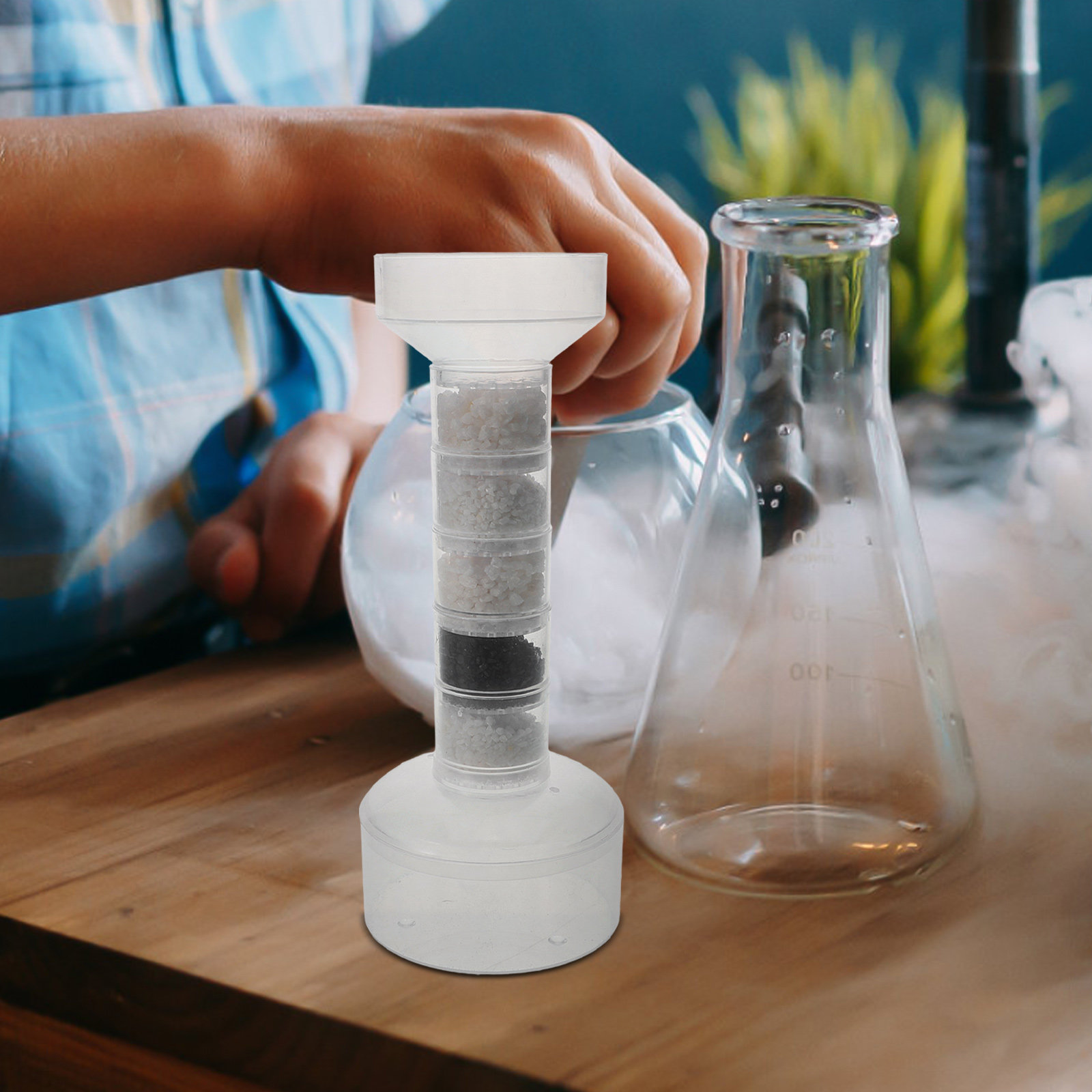 DIY Water Purification Science - đánh giá và giá Science Project Kit