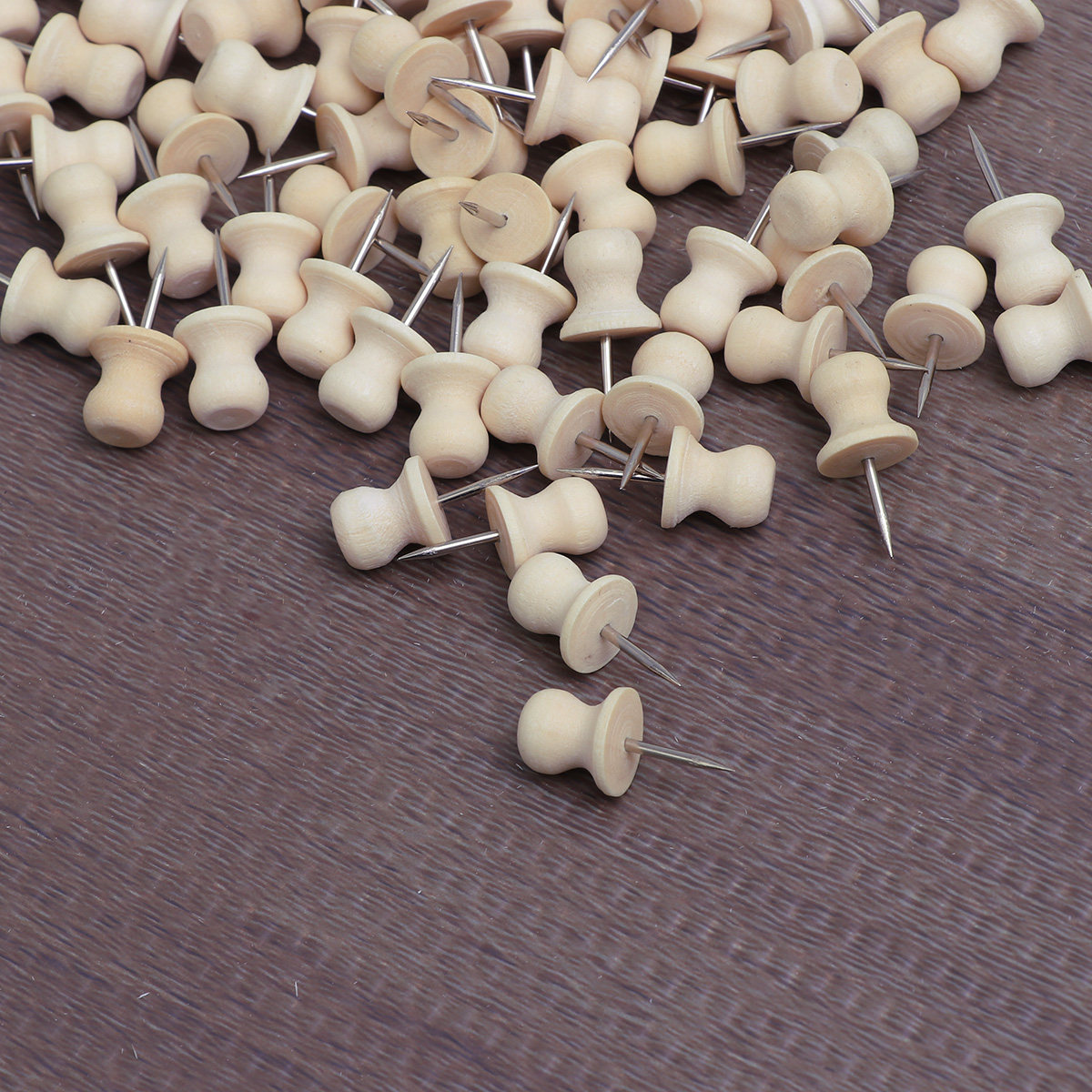 100Pcs Star Shaped Wooden Push - đánh giá và giá Star Map Poster